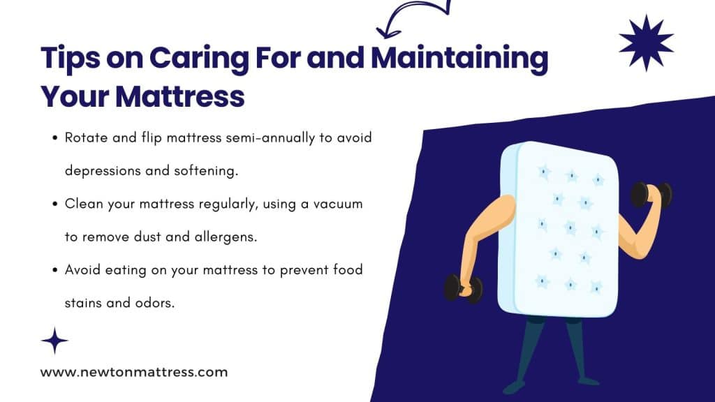 Tips on Caring For and Maintaining Your Mattress