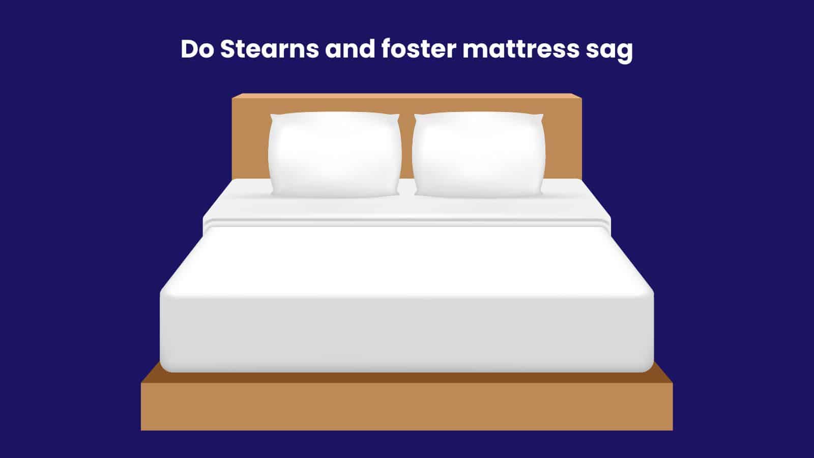 Do Stearns and foster mattress sag